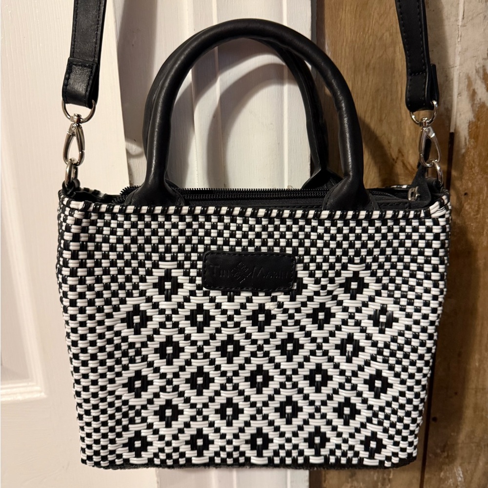 Tin Marin small woven crossbody bag
